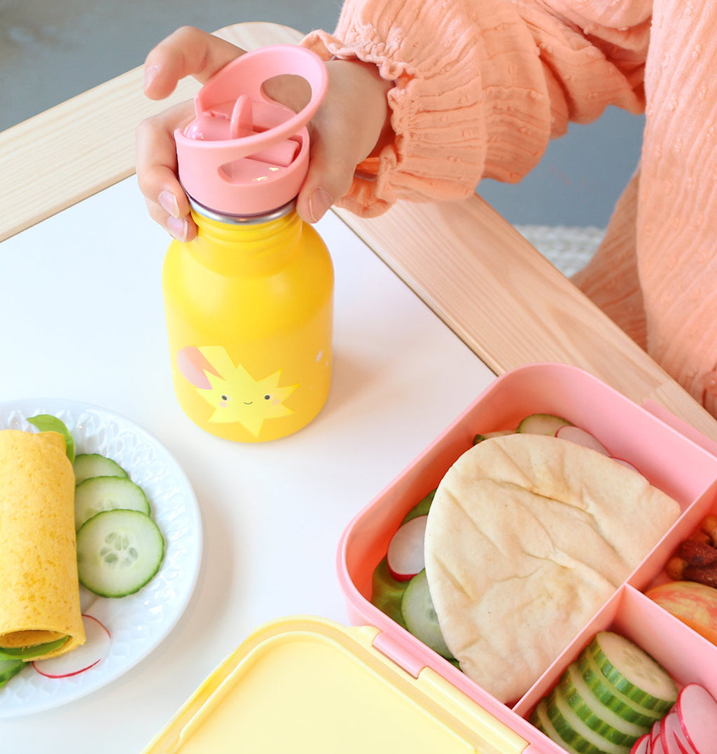 Little stainless steel drink bottle: Shooting star