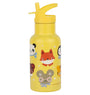 Stainless steel drink bottle: Animal friends