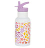 Stainless steel drink bottle: Flower garden 