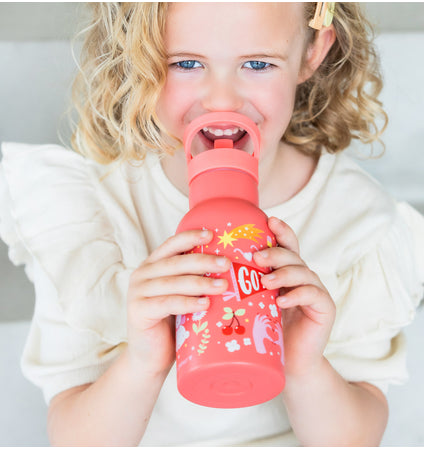 Stainless steel drink bottle: Fun