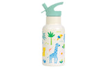 Stainless steel drink bottle: Jungle