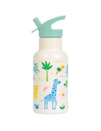 Stainless steel drink bottle: Jungle