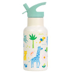 Stainless steel drink bottle: Jungle