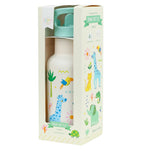 Stainless steel drink bottle: Jungle
