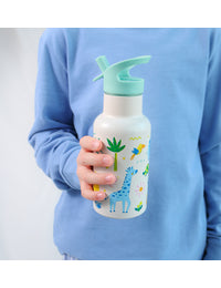Stainless steel drink bottle: Jungle