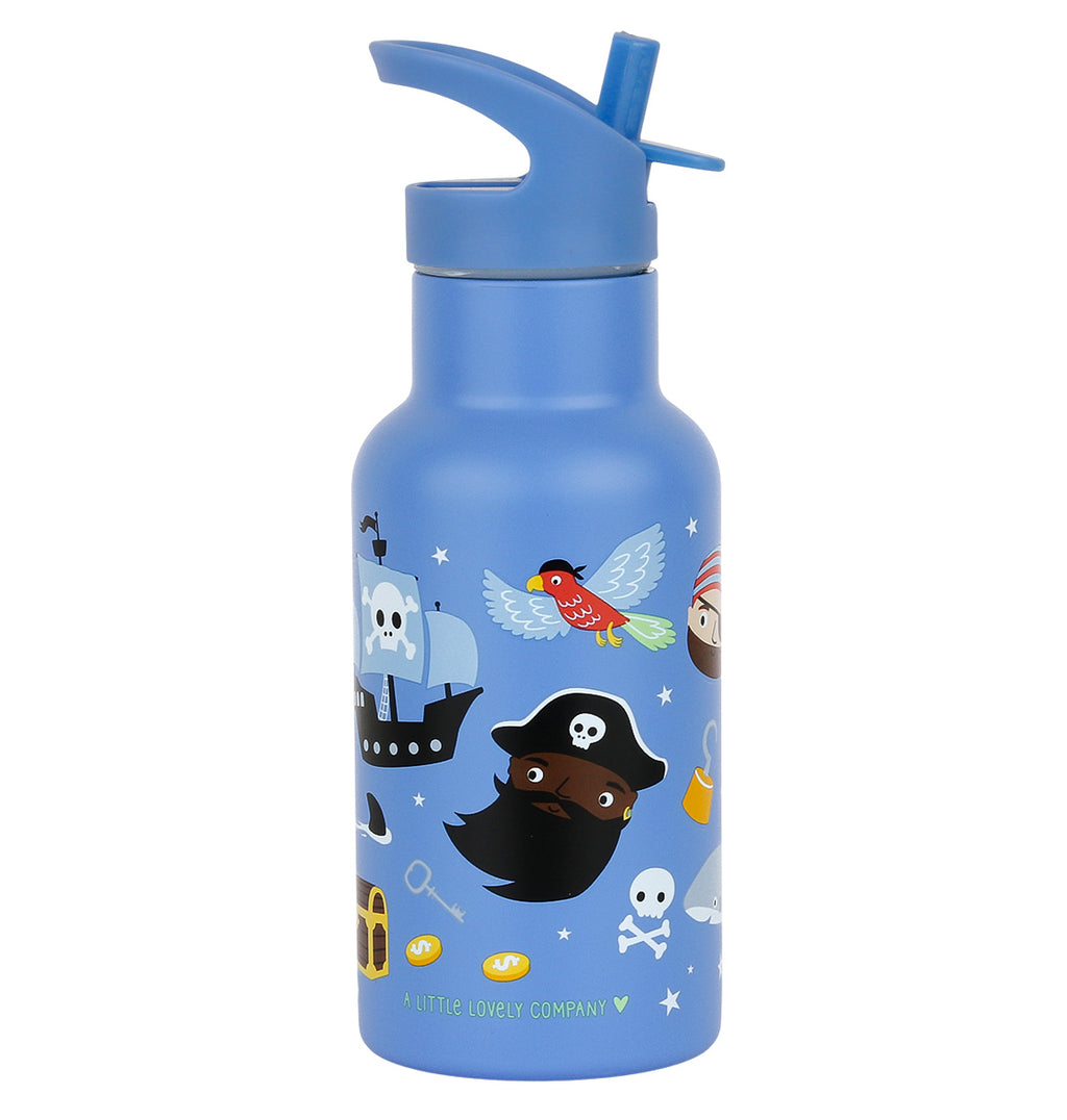 Stainless steel drink bottle: Pirates
