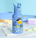 Stainless steel drink bottle: Pirates