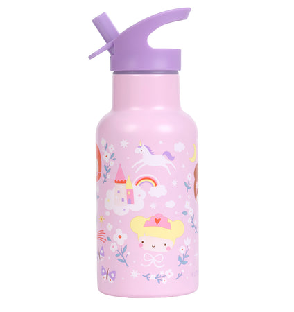 Stainless steel drink bottle: Princesses