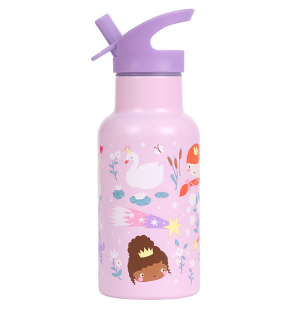 Stainless steel drink bottle: Princesses