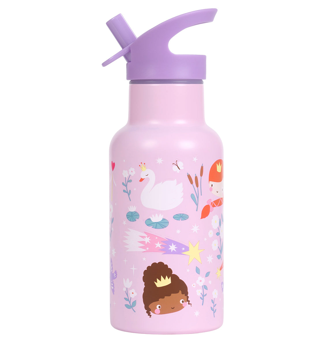 Stainless steel drink bottle: Princesses