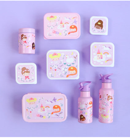 Stainless steel drink bottle: Princesses