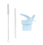 Lid, straw & brush set: Dumptruck
