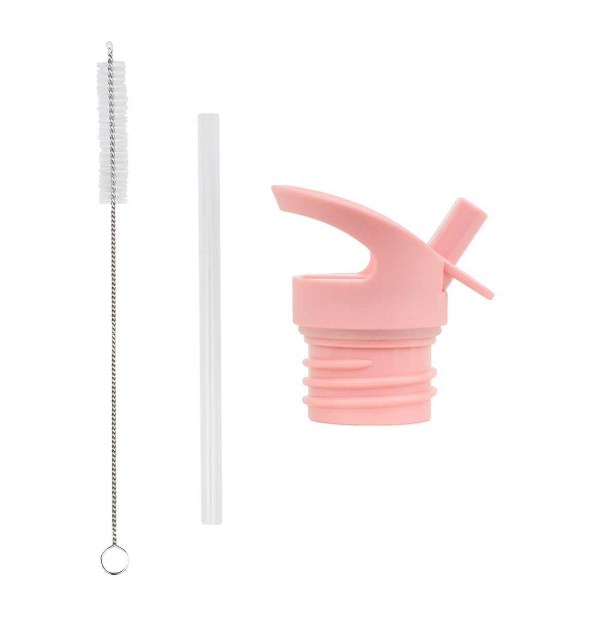 Lid, straw & brush set: Shooting star