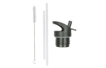 Lid, straw & brush set: Savanna