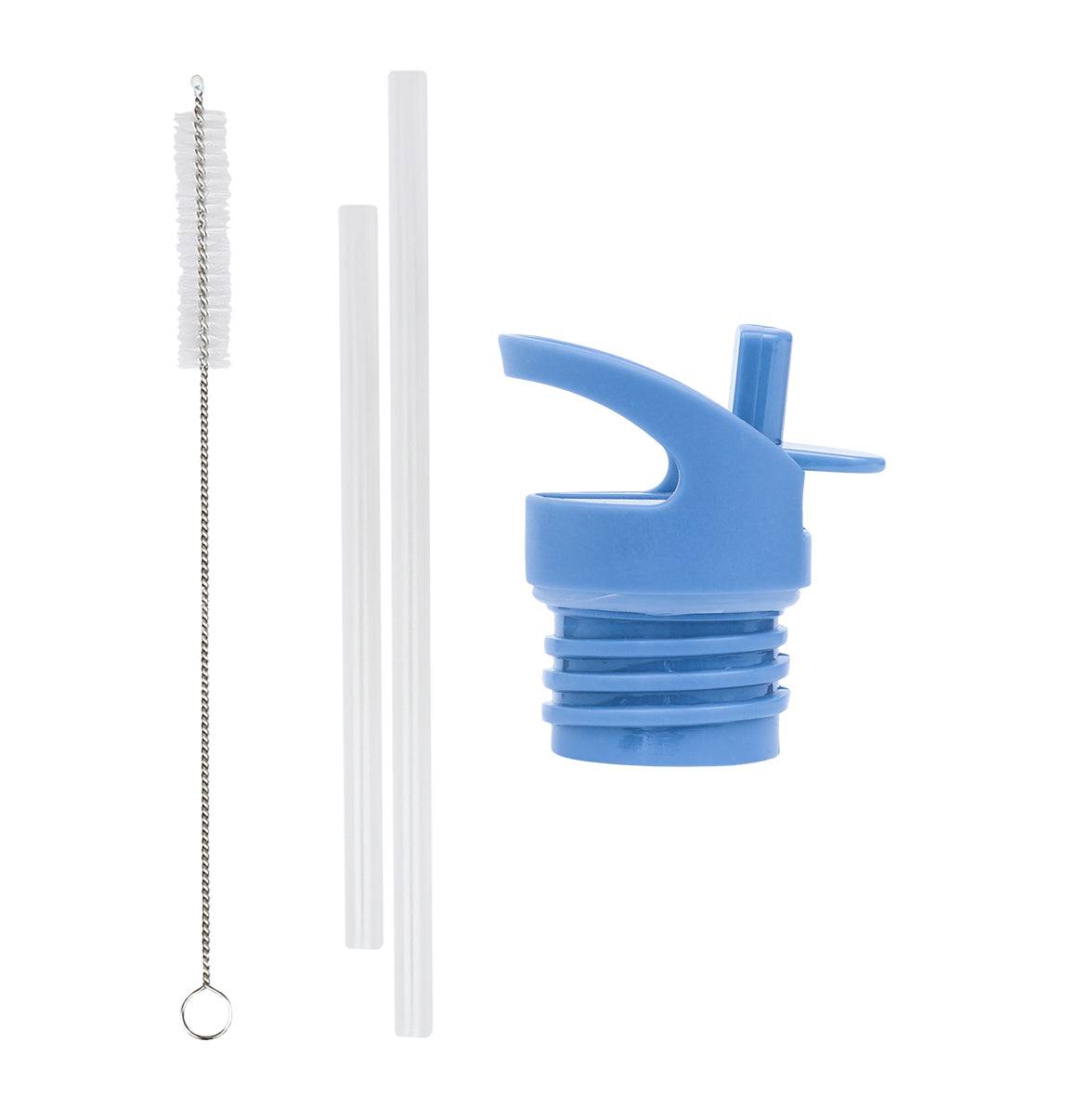 Lid, straw & brush set: Pirates