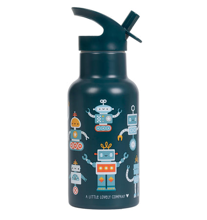 Stainless steel drink bottle: Robots
