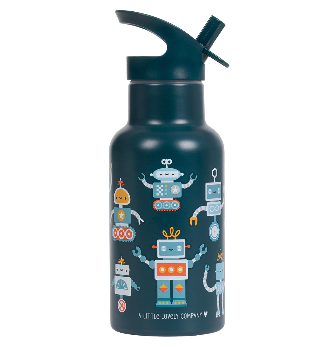 Stainless steel drink bottle: Robots