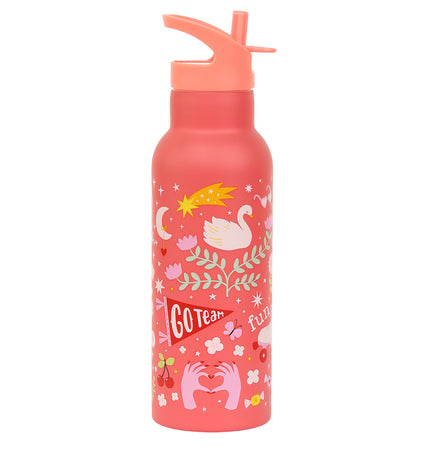 XL stainless steel drink bottle: Fun