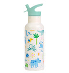 XL Stainless steel drink bottle: Jungle