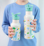 XL Stainless steel drink bottle: Jungle