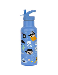 XL stainless steel drink bottle: Pirates