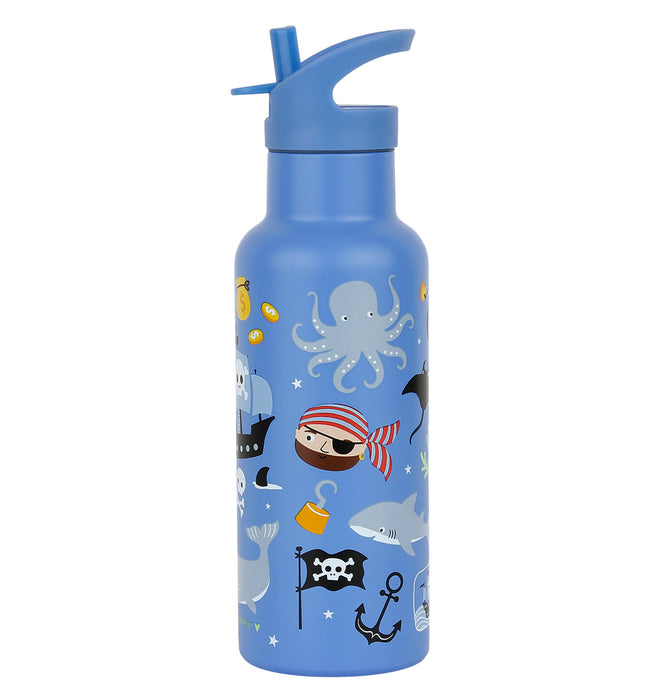XL stainless steel drink bottle: Pirates
