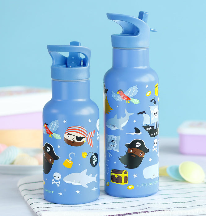 XL stainless steel drink bottle: Pirates