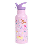 XL Stainless steel drink bottle: Princesses