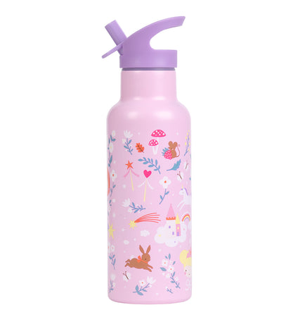 XL Stainless steel drink bottle: Princesses