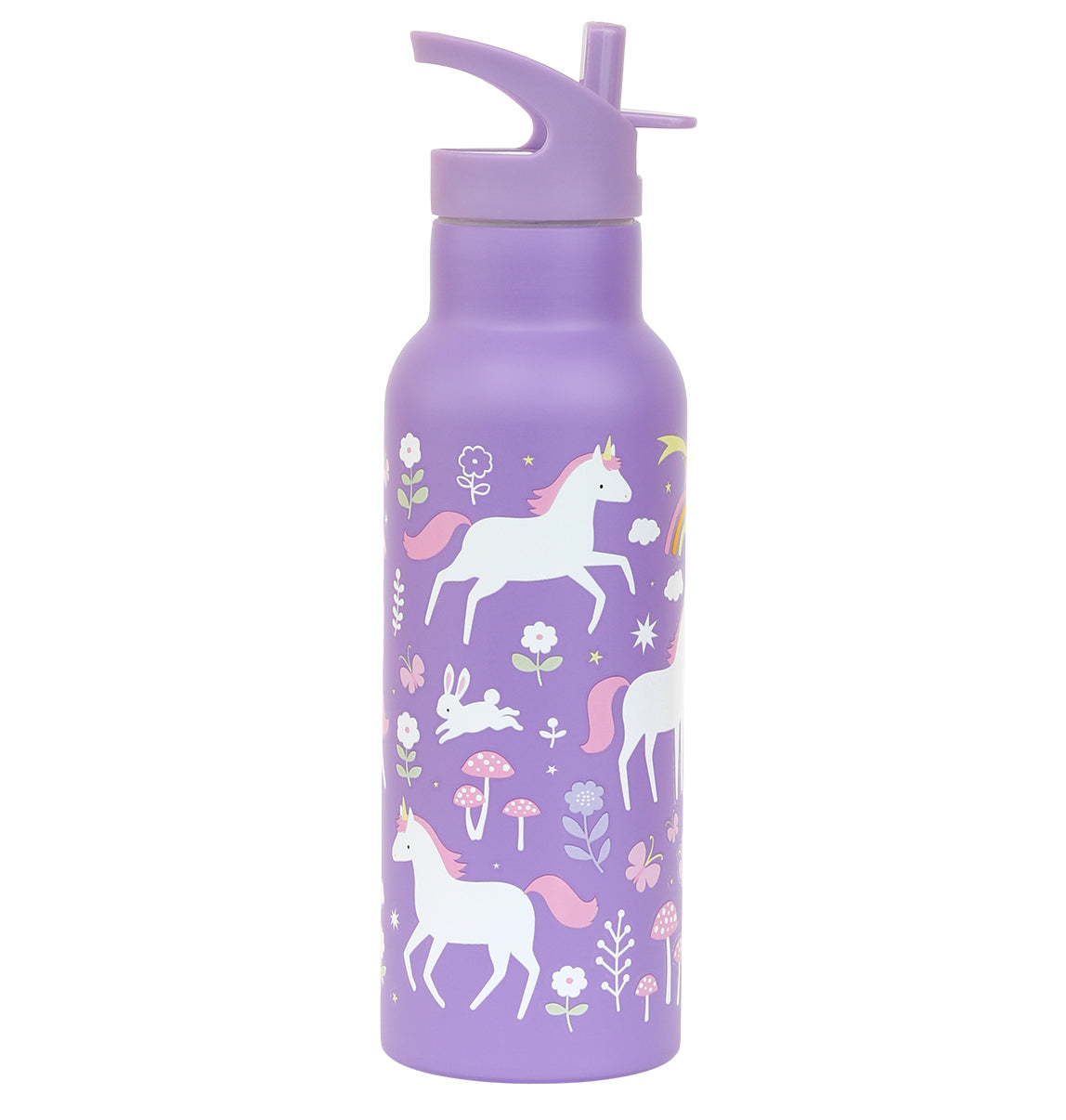 XL stainless steel drink bottle: Unicorn Dreams