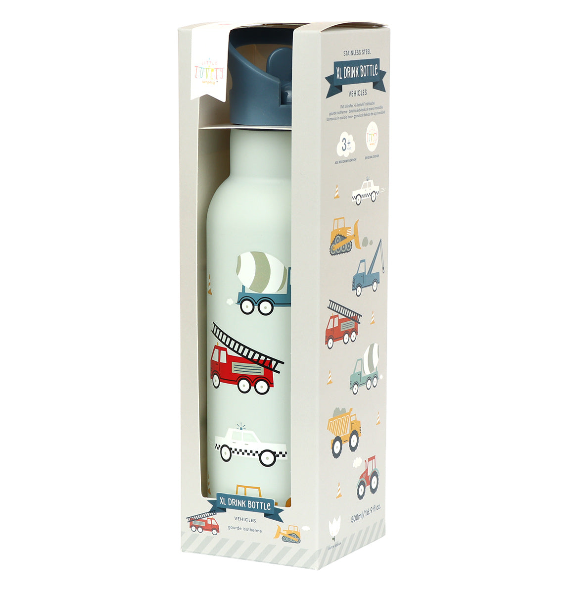 XL stainless steel drink bottle: Vehicles