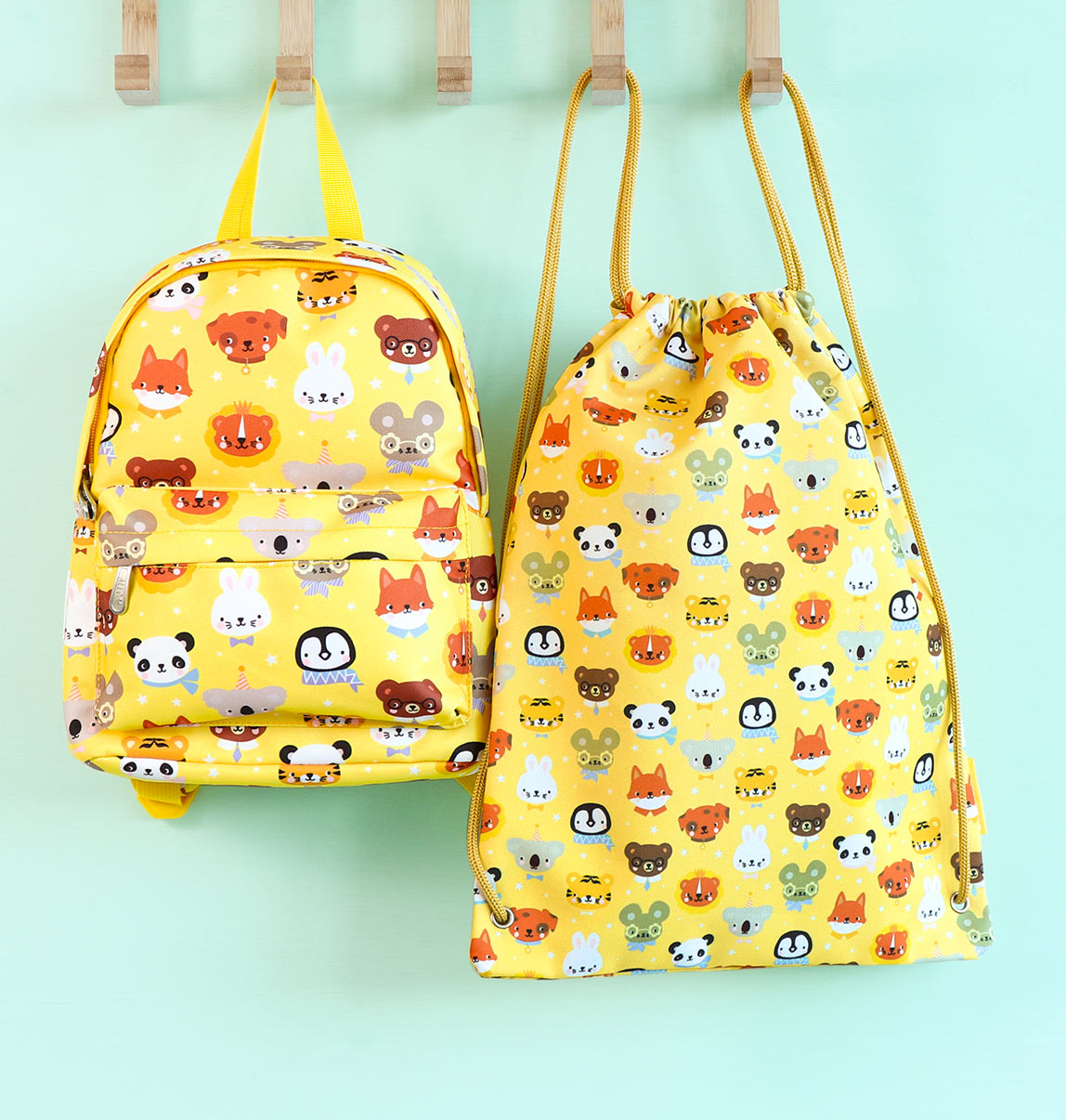 Drawstring bag: Animal friends 