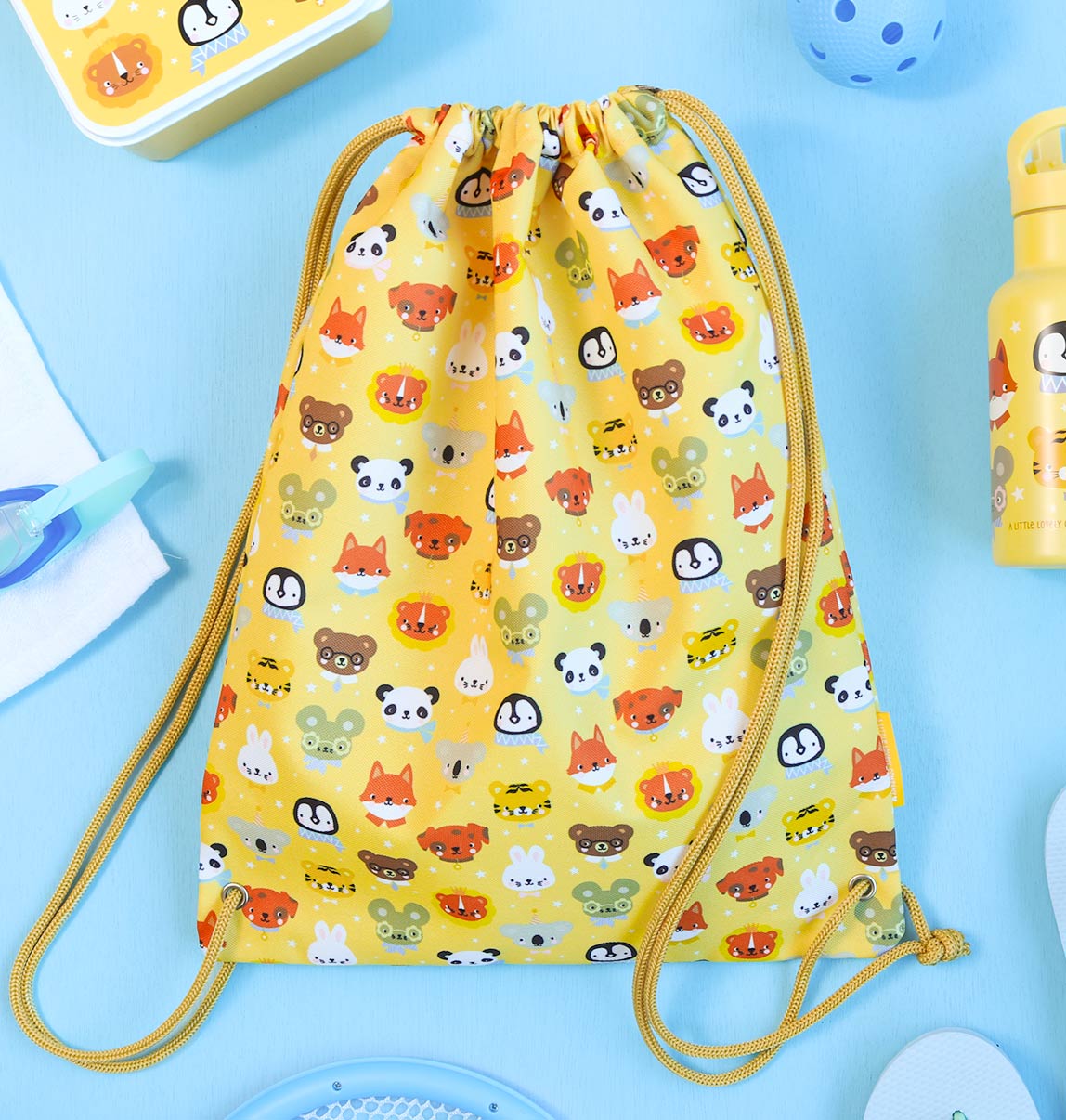 Drawstring bag: Animal friends 