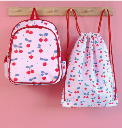 Drawstring bag: Cherries