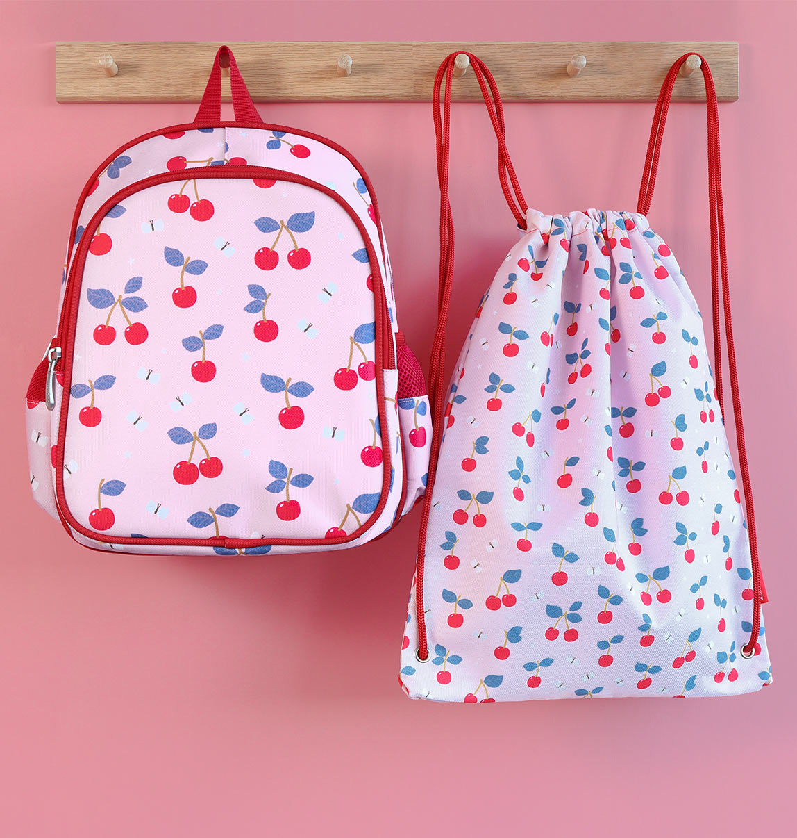 Drawstring bag: Cherries