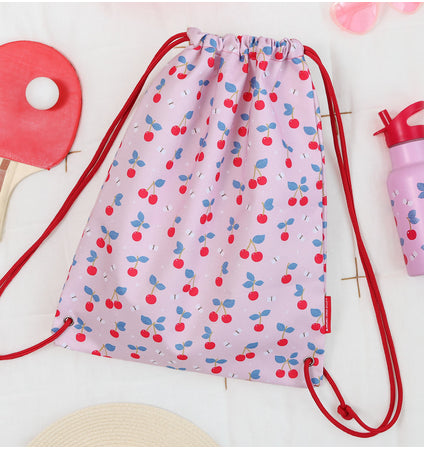 Drawstring bag: Cherries