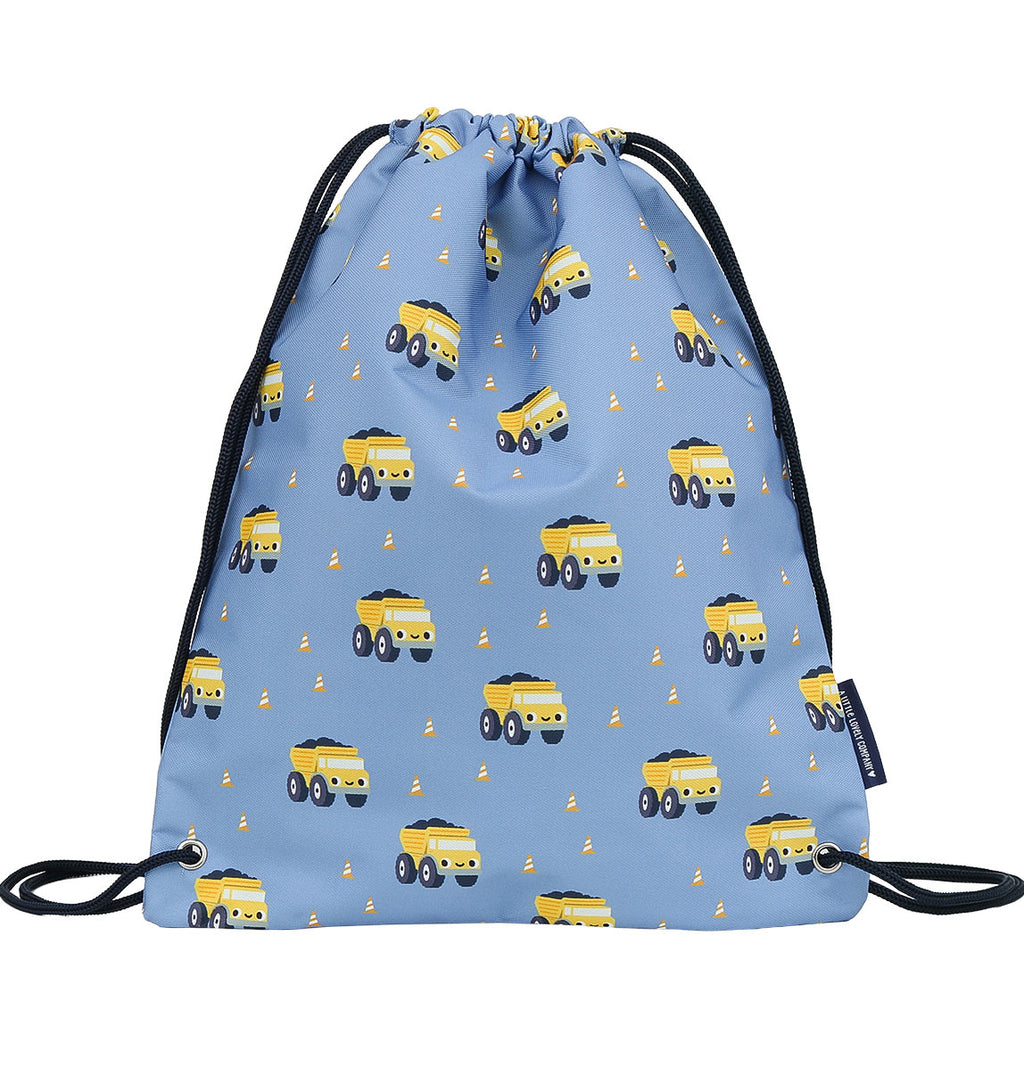 Drawstring bag: Dumptruck