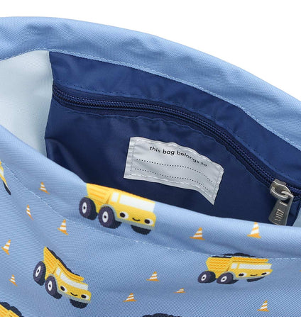 Drawstring bag: Dumptruck