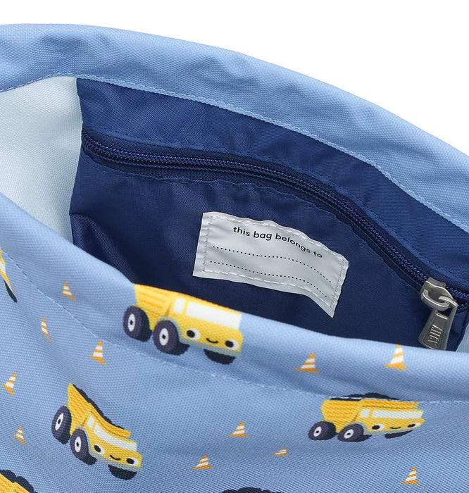 Drawstring bag: Dumptruck