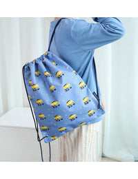 Drawstring bag: Dumptruck