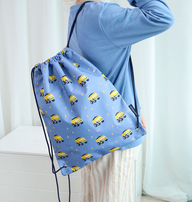 Drawstring bag: Dumptruck