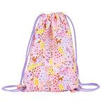 Drawstring bag: Flower garden 