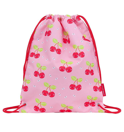 Drawstring bag: Happy cherries