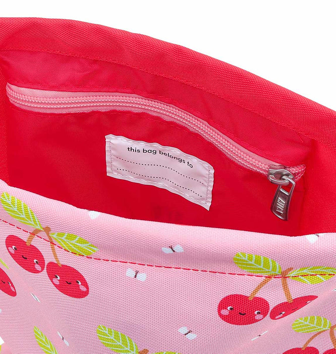 Drawstring bag: Happy cherries