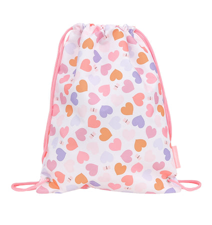 Drawstring bag: Hearts