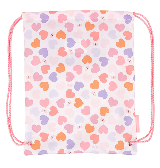 Drawstring bag: Hearts