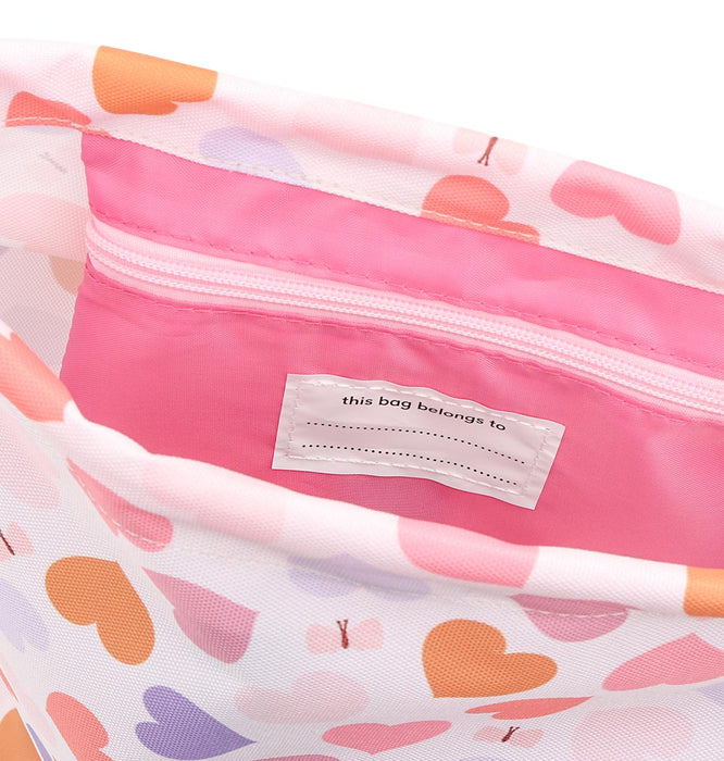 Drawstring bag: Hearts