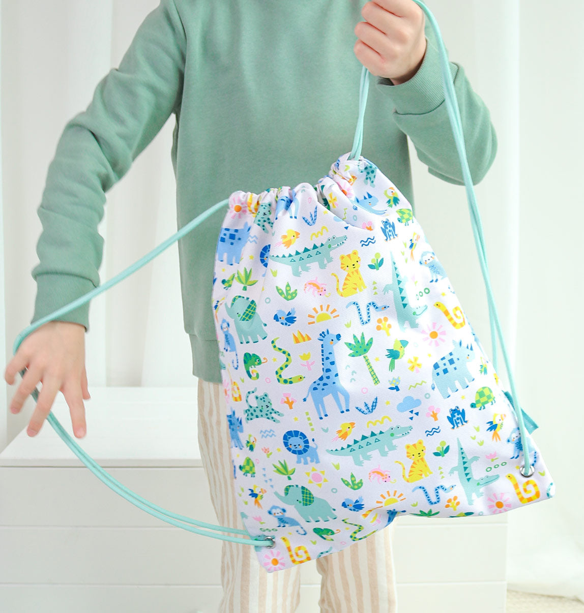 Drawstring bag: Jungle