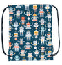 Drawstring bag: Robots