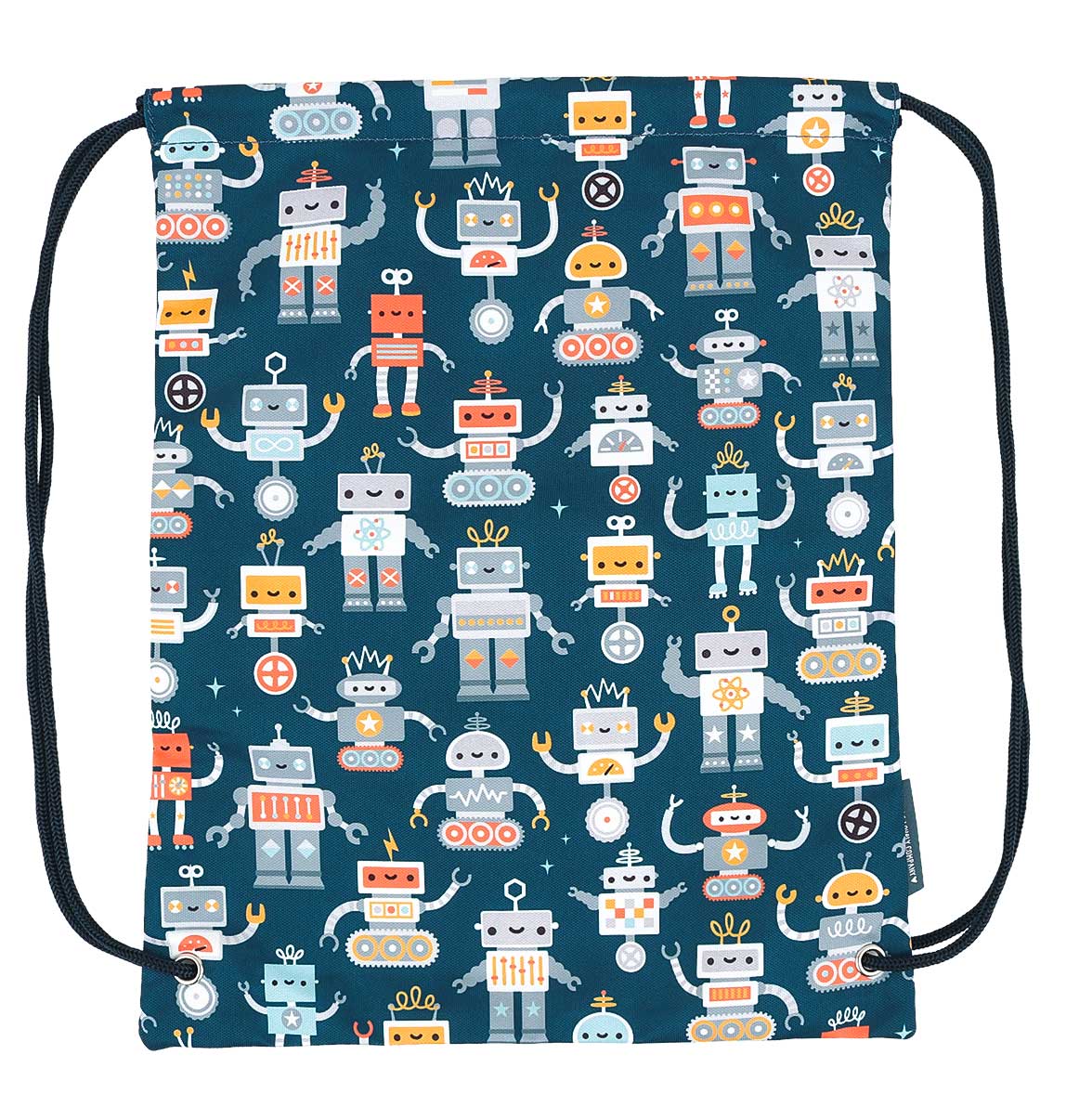 Drawstring bag: Robots